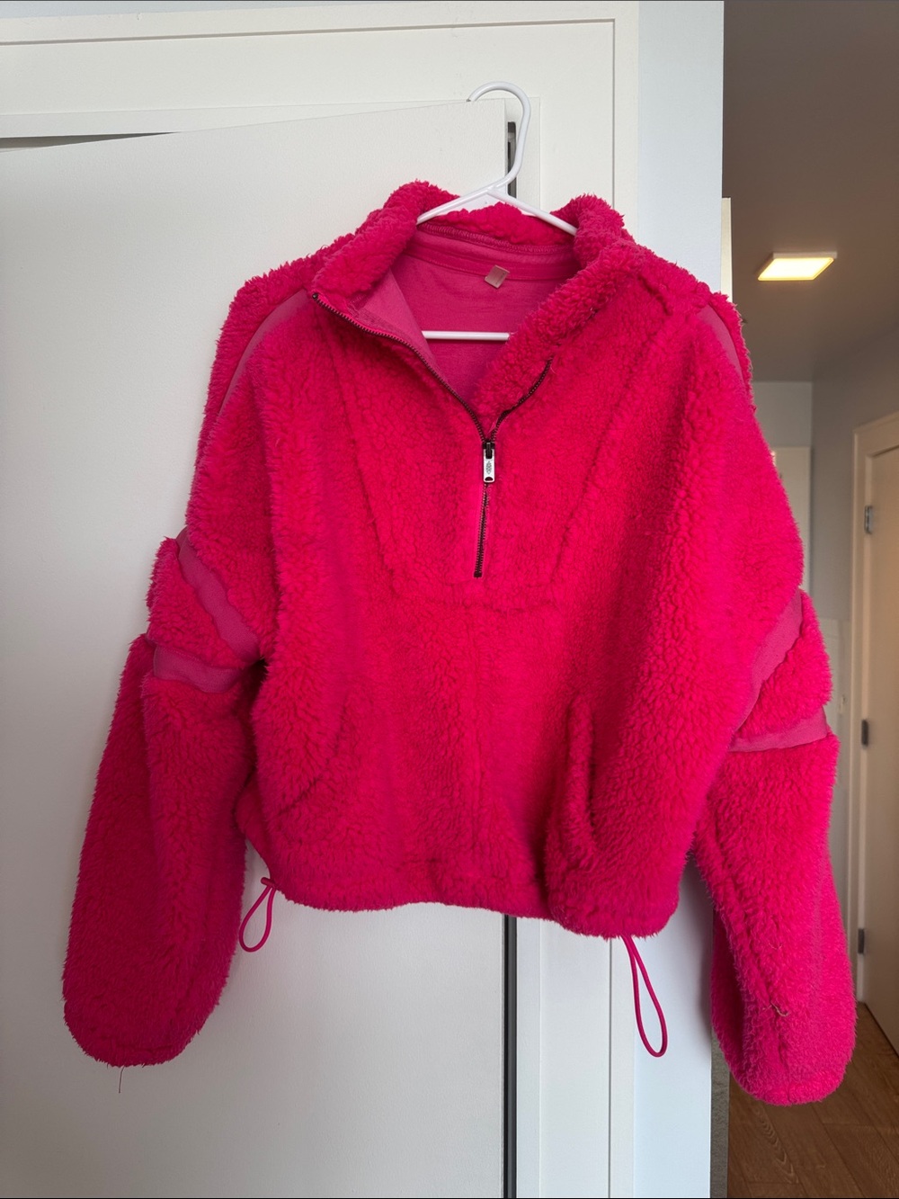 FP Movement Plush Half-Zip Teddy Pullover